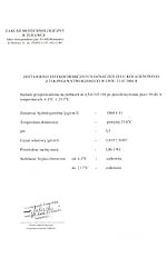 Zestawienie fizykochemicznych oznacze elu kolagenowego z topygi.